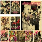 Плакат ганма из аниме данганронпа, плакаты на холсте, Настенный декор, Настенная картина для гостиной, Декор для дома