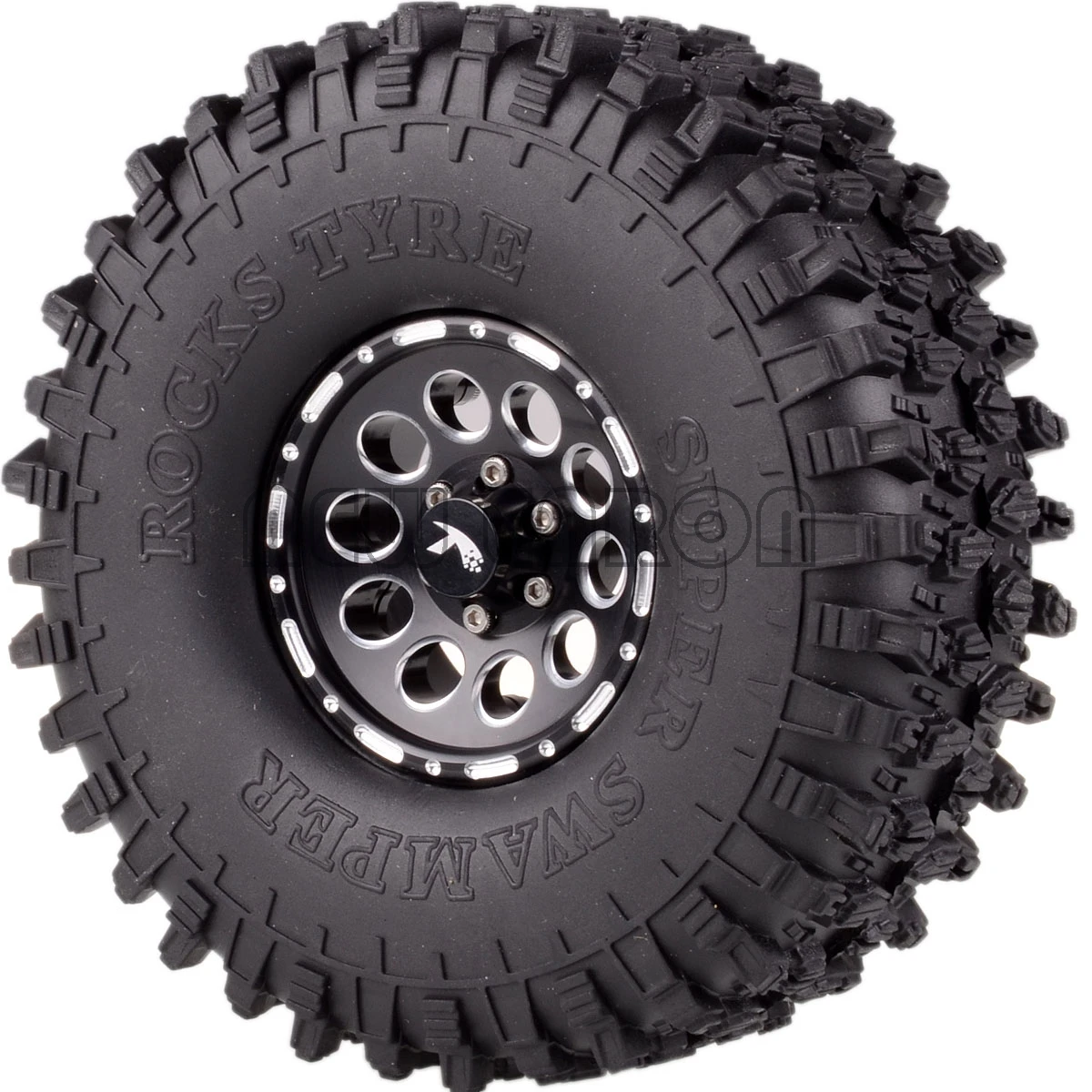 

1:10 4P 1.9 "Velg & 120 Mm Super Swamper Banden Banden Voor Rc Rock Crawler TRX4 Tamiya CC01Mst Jimny D90 D110 TF2 Nieuwe Enron