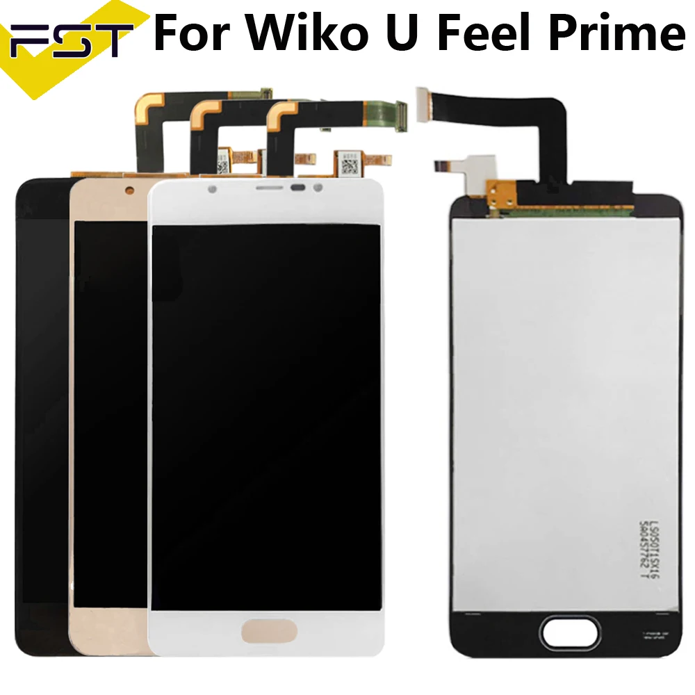 Высококачественный ЖК дисплей и сенсорный экран в сборе для wiko U Feel Prime аксессуары