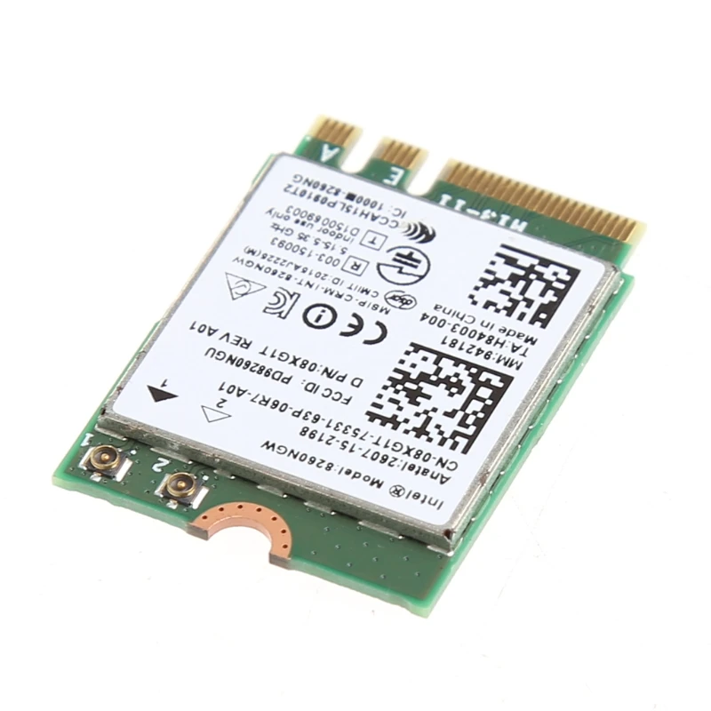 Двухдиапазонный 2 4 + Wi-Fi 5 ГГц 867 м Bluetooth V4.2 следующего поколения Форм-фактор M.2 WLAN