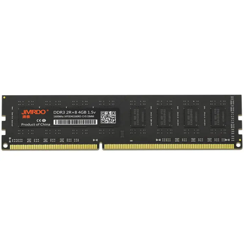 Оперативная память DDR3 4 Гб 1600 МГц 1 5 в DIMM для настольного компьютера JIVIRDO |