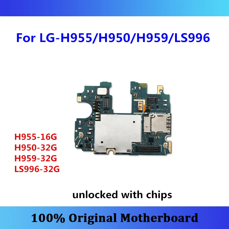 Flex 2 материнская плата разблокирована для LG G Flex 2 H955/H950/H959/LS996 материнская плата с чипами логическая плата Android тестовая материнская плата