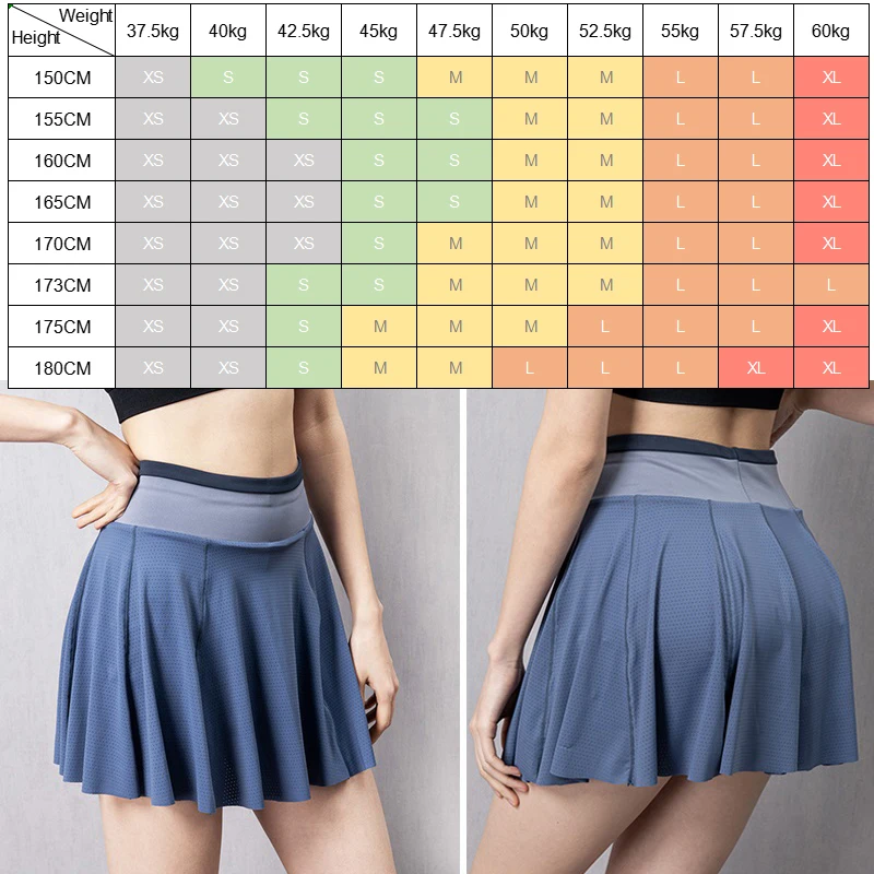 Cloud Hide XS Women Tennis Skirts Running Golf Badminton Pantskirt Sports Gym Fitness Shorts Phone Pocket High Waist Sport Skort images - 6