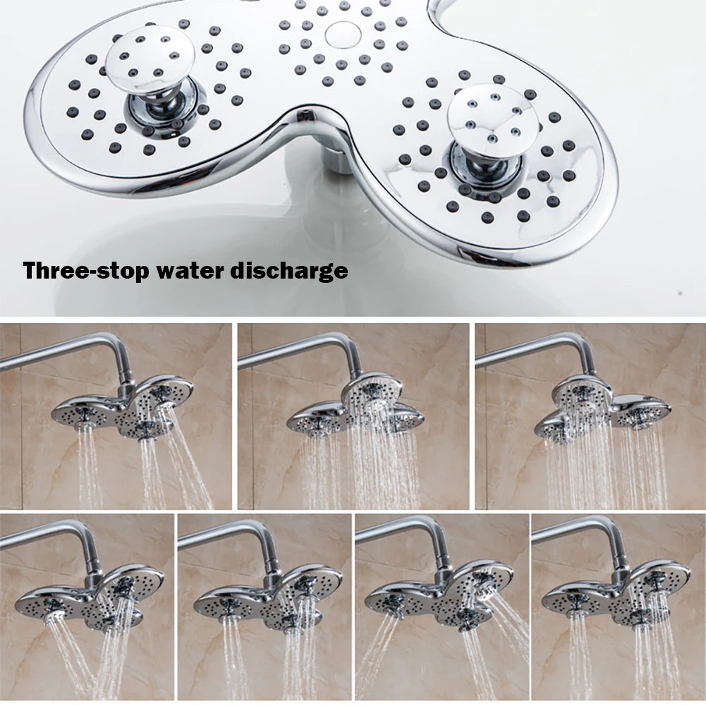 Насадка для душа с хромированной отделкой 9 4 дюйма|Смесители душа| |