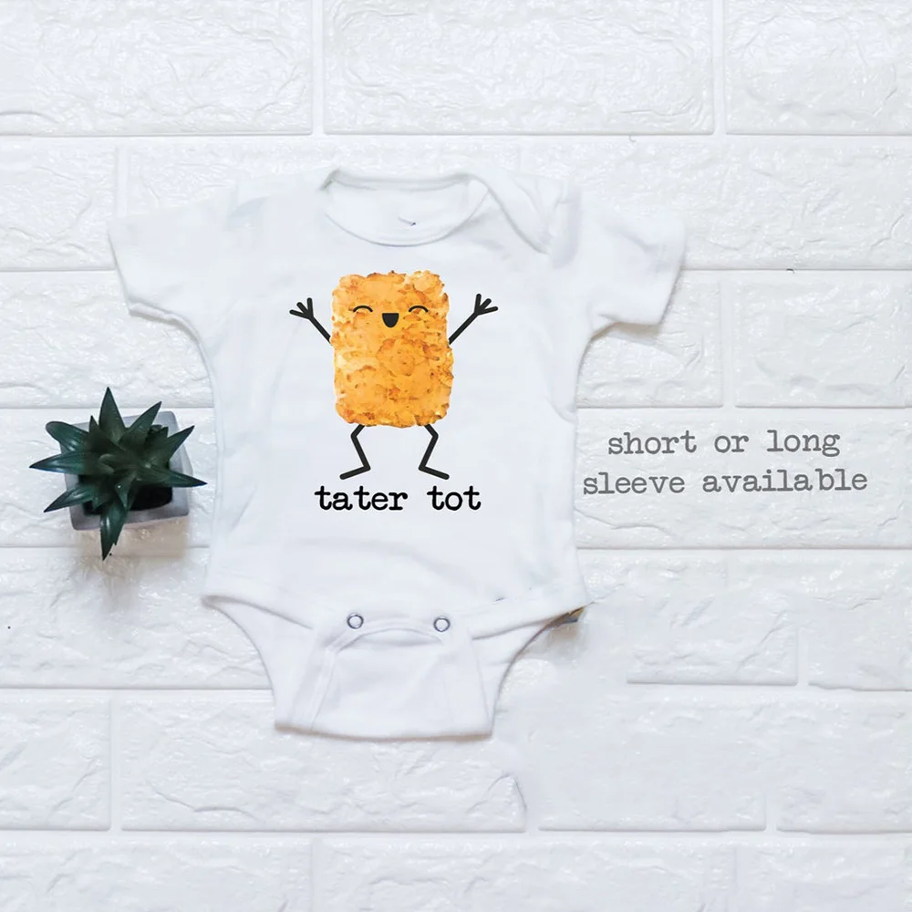

Personalize Hipster Baby Bodysuit, Funny Baby Onesies, Unique Baby Gift, Unisex Baby Clothes, Fast Food Onesie, Foodie Onesie