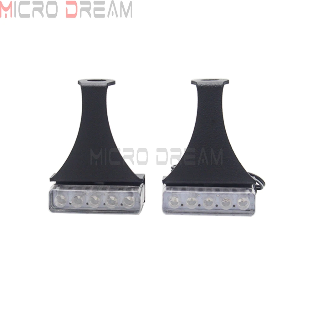 Мини светодиодный указатель поворота лампа указателя с кронштейнами для Harley Honda