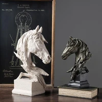 horse head crafts statues desktop artwork ornaments resin animal sculptures modern home living room decor %d1%81%d1%82%d0%b0%d1%82%d1%83%d1%8d%d1%82%d0%ba%d0%b8 %d0%b4%d0%bb%d1%8f %d0%b8%d0%bd%d1%82%d0%b5%d1%80%d1%8c%d0%b5%d1%80