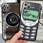 Модный чехол для телефона с настольной кассетной игровой приставкой для iPhone 12 11 13 Pro Max, чехол для iPhone 8 7 Plus SE 2 X XS Max XR 12 mini, чехол