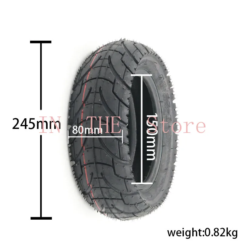 80/65-6 шин внутренняя трубка наружный для электрический скутер 10 дюймов TOUVT 10x3.0/10x2 50