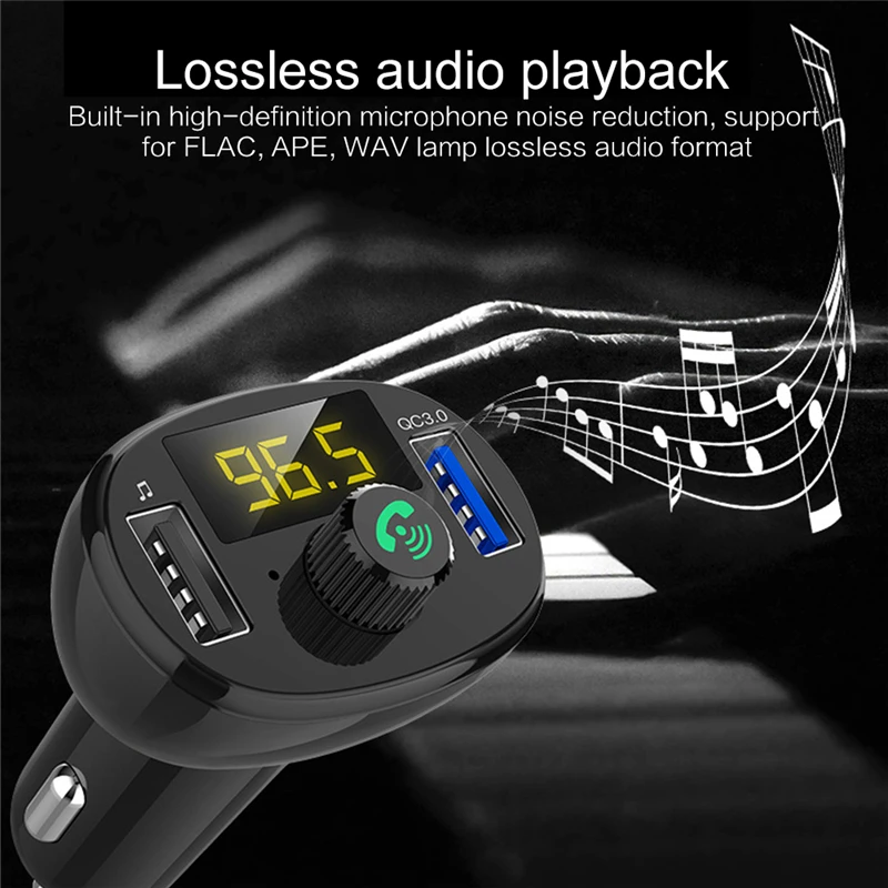 1 шт. Автомобильный USB 12 В Автомобильные аксессуары MP3 Bluetooth музыкальный плеер