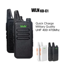 two way cb radio wln kd c1 kdc1 walkie talkie portable uhf mini handheld transceiver ham handy communication for camping hiking