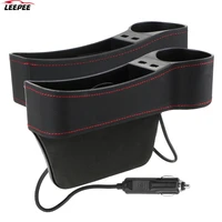 car seat gap storage case box usb charger adapter phone stand bottle cup holder interior organizer 4x4 automobile accessories