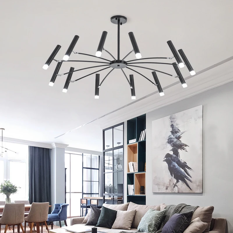 Современный декор люстра для зала отеля освещение креативный дизайн гостиной