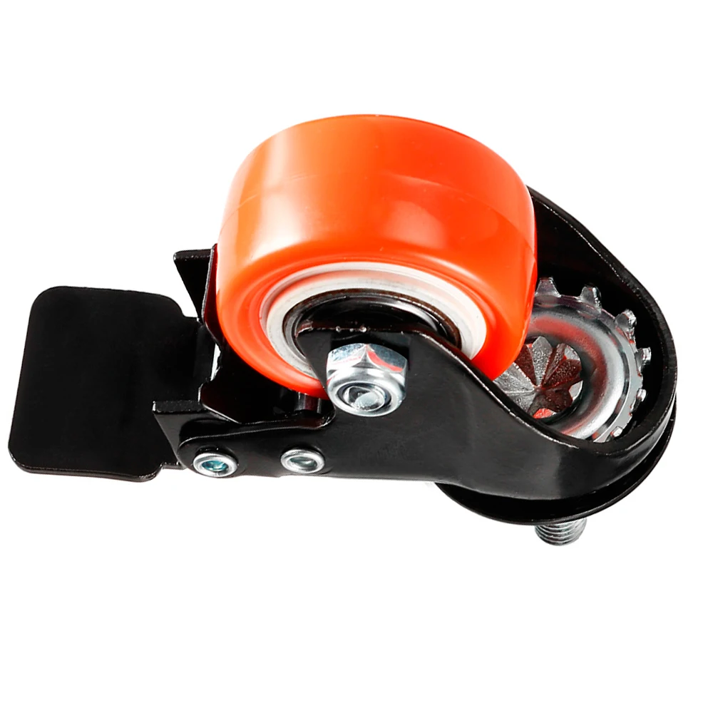 Ролик для мебели диаметром 40 мм с резьбой М8 колесо тележки поворотом на 360