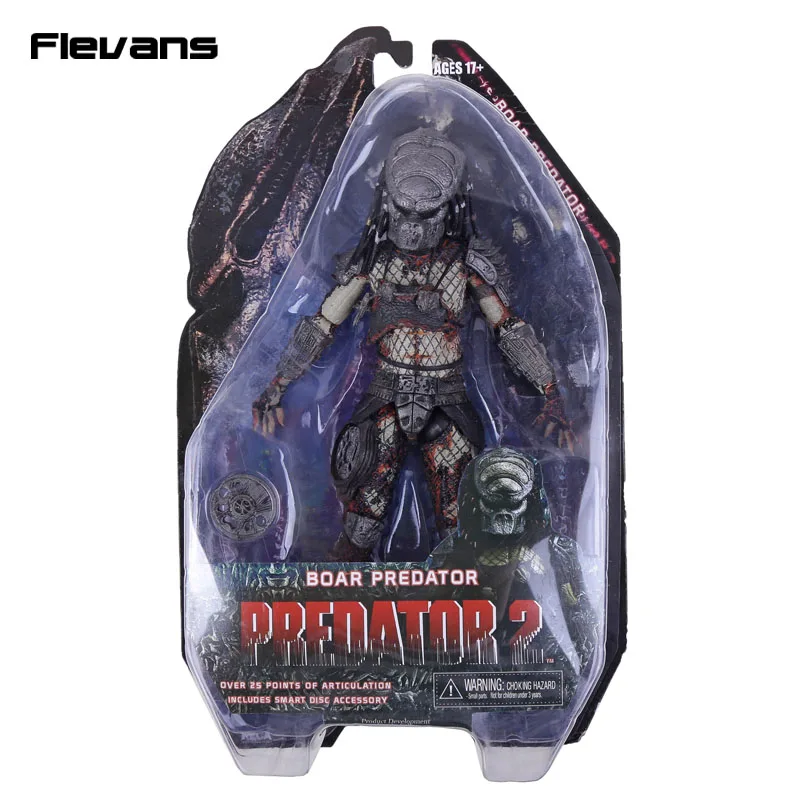 Экшн фигурка NECA Predator 2 SHAMAN PREDATOR/Кабан PREDATOR / CITY HUNTER ПВХ Коллекционная модель