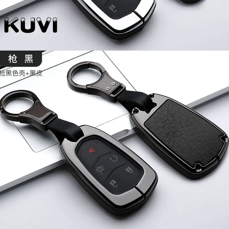 Чехол для ключей сумка-брелок Cadillac ESV Escalade CTS XTS SRX ATS 2015 2016 2017 2018 CT5 XT5 XT6