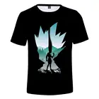 Модные Дизайнерские мужскиеженские футболки с 3D принтом аниме Hunter X Hunter, футболки для мальчиковдевочек и детей в стиле Харадзюку
