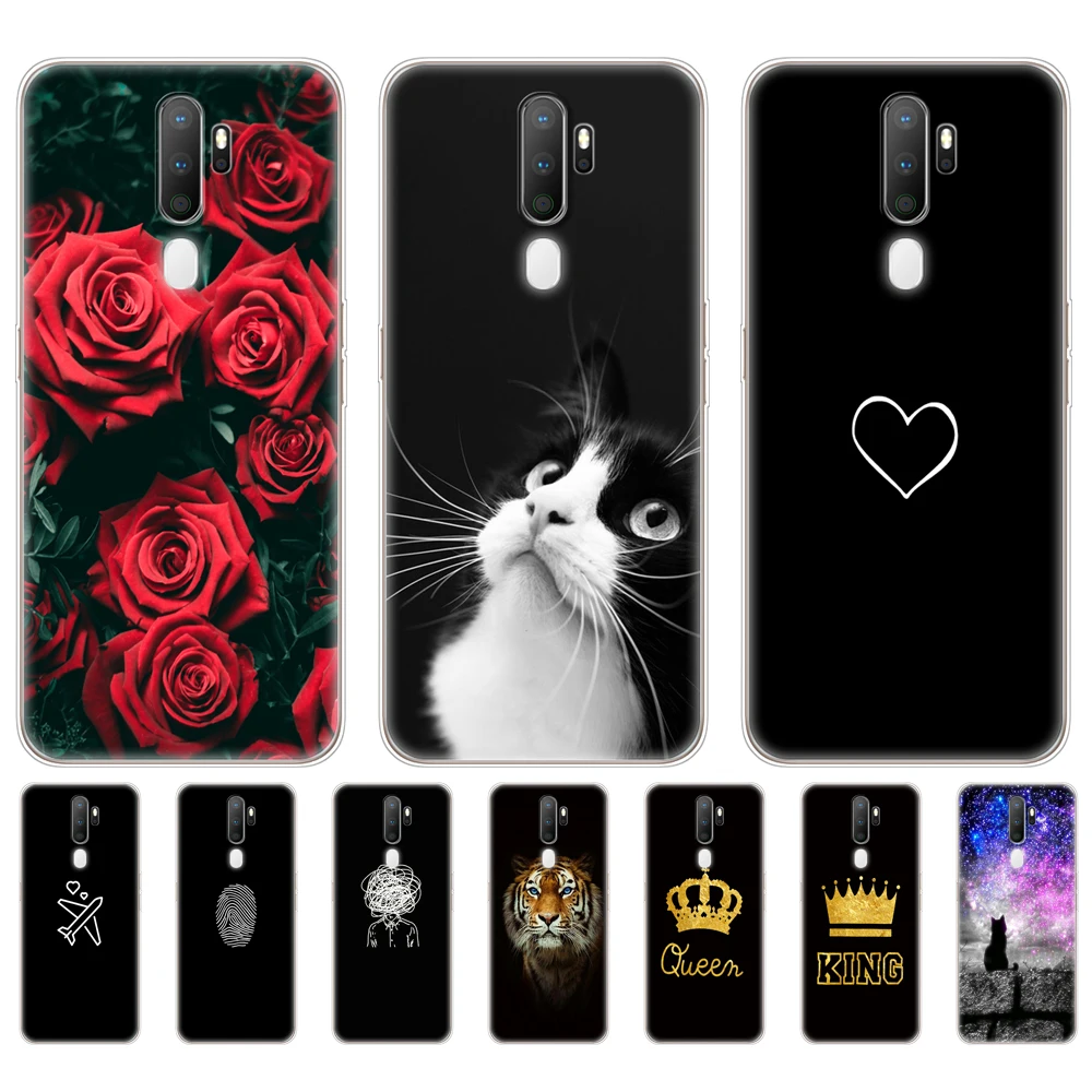 Case For Oppo A9 A5 2020 Case Soft TPU Phone Shell Back For OPPOA9 OPPOA5 A 9 Coque A 5 Cover Silicon Protective Funda 6.5