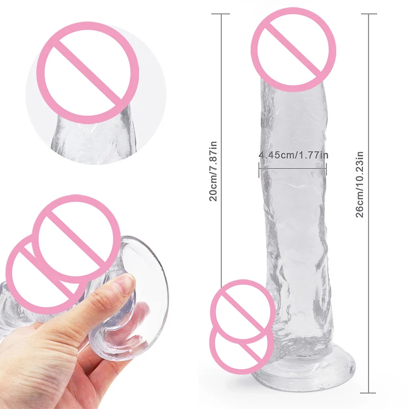 10-дюймовая модель женского силиконового пениса с присоской секс-игрушки Lesbain для