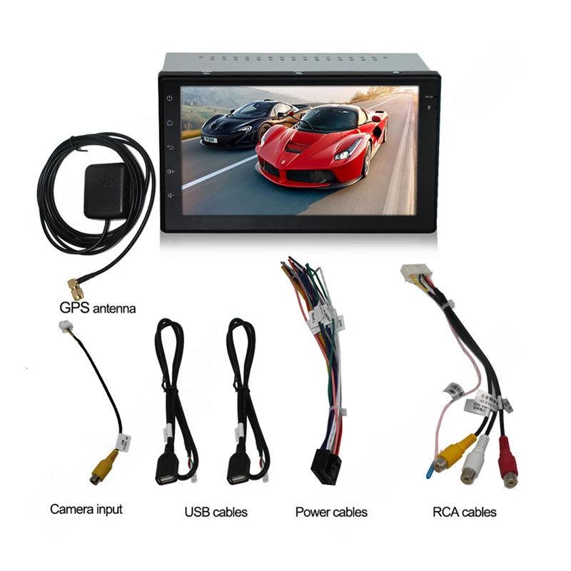 AM FM универсальное 2Din автомобильное радио Android 9 1 2 Din Gps авто мультимедиа 7 дюймов