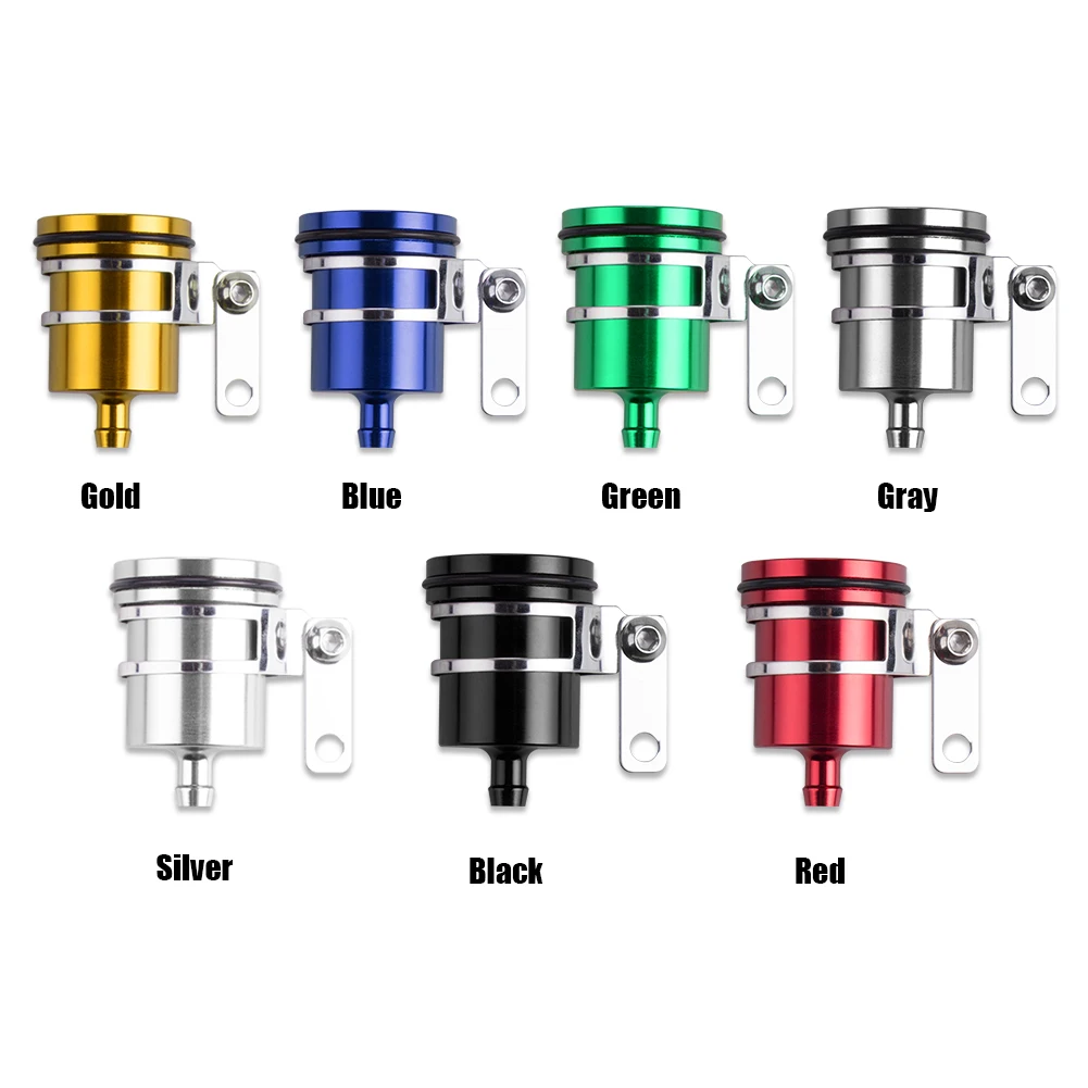 Универсальный резервуар из алюминиевого сплава для тормозной жидкости мотоцикла, резервуар для заднего Сцепления Мотоцикла, чашка для жидкости для масла для DUCATI, YAMAHA, SUZUKI