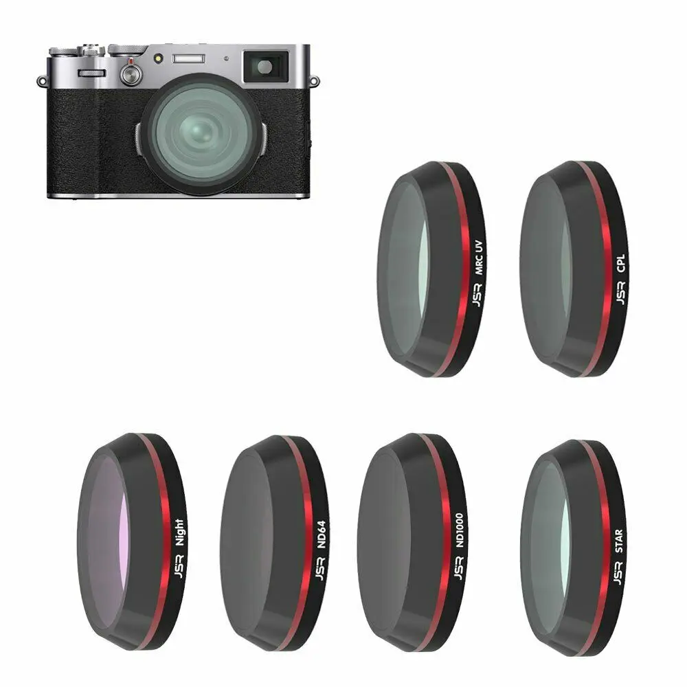 

Camera Glass Lens Filter Accessories UV CPL ND64 ND1000 Star Night for Fujifilm X100V X100F X100S