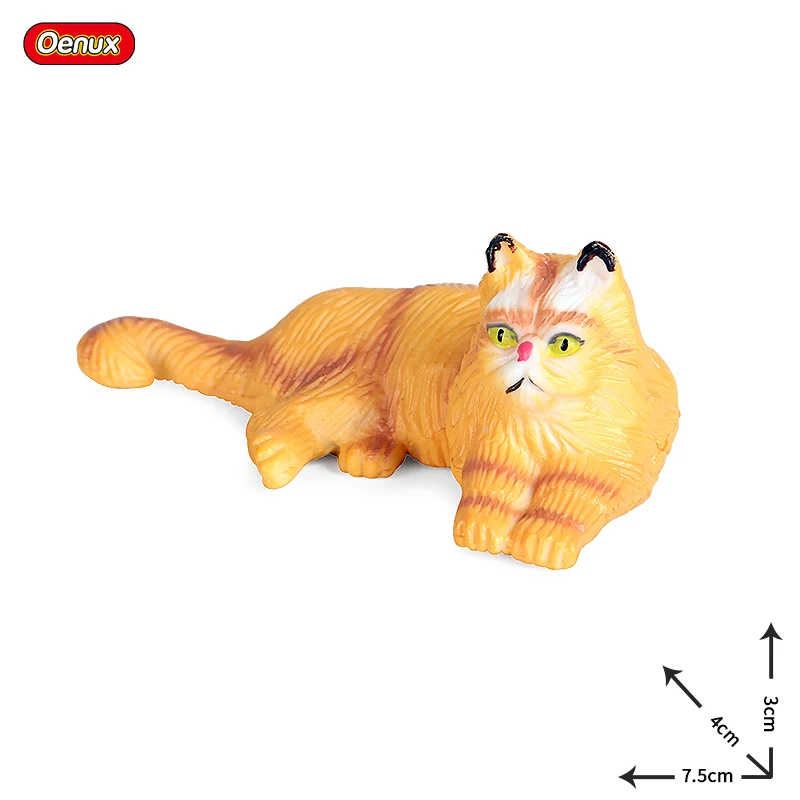 Экшн фигурки домашних животных Oenux гусиная утка курица свинья корова кошка