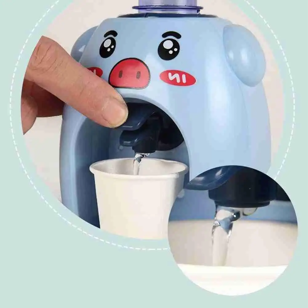 Мультяшный мини-дозатор воды для ресторана игровой домик кухонный питьевой