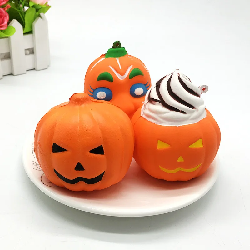 Squishy игрушечные тыквы мягкий медленно Восстанавливающий форму подарок на