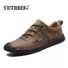 Мужские мокасины Vancat, черные мокасины из спилка и кожи, лоферы без шнуровки, на плоской подошве, для вождения, повседневная обувь