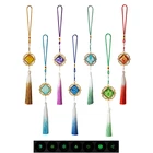 Genshin ударный глаз Бога Косплей Zhongli Xiao кисточки светящиеся Подвески Pyro Cryo Hydro Geo Dendro электро Anemo рождественские подарки