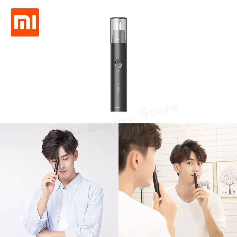 Xiaomi ShowSee Электрический мини триммер для волос в носу портативная Бритва ушей