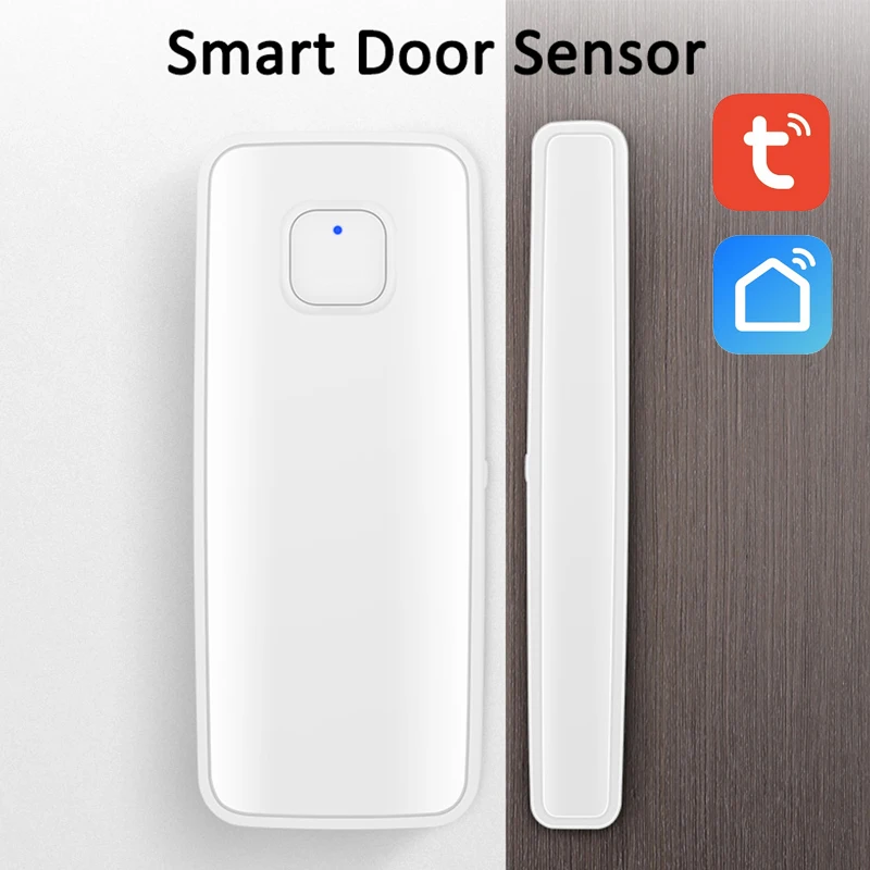 Tuya Smart ZigBee/WiFi датчик для двери открытые/Закрытые детекторы Совместимость с Alexa Google Home IFTTT Tuya/smtlife APP