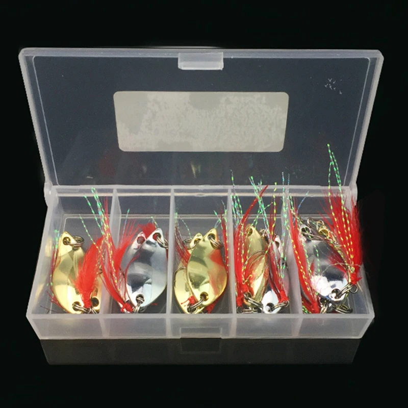 Рыбалка набор приманок с перекрестной шнуровкой для рта лошадей блестки