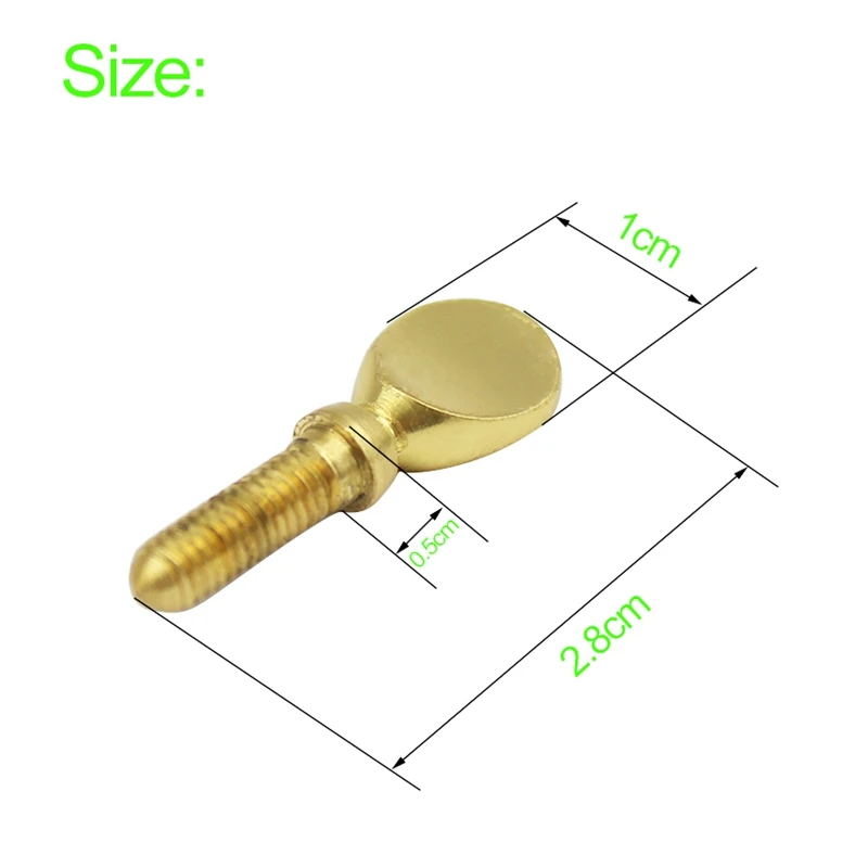 Золотой винт для саксофона на шею принадлежности медный духовой инструмент