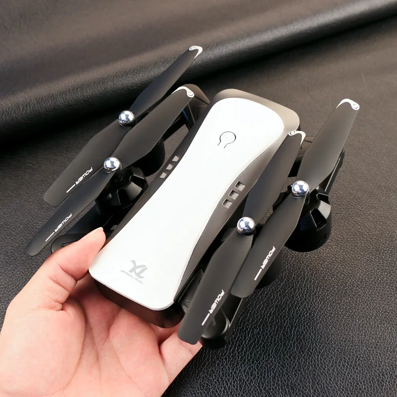 Радиоуправляемый Дрон с двойной камерой HD 4K Wi-Fi FPV RC вертолет умный складной