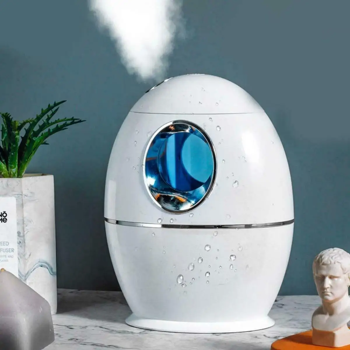 

800Ml Large Capacity Air Humidifier USB Aroma Diffuser Ultrasonic Cool Water Mist Maker LED Night Light for Car Office Home