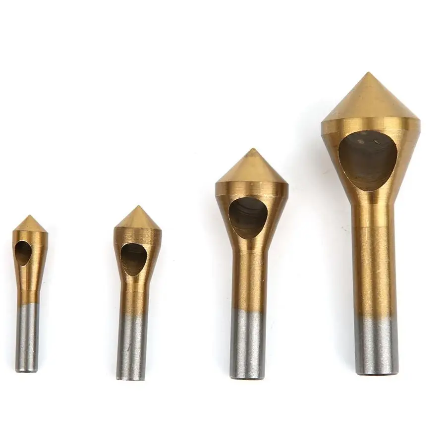 Сверлильная пила с покрытием HSS Carpenter 4 шт. устройство для снятия фаски одно