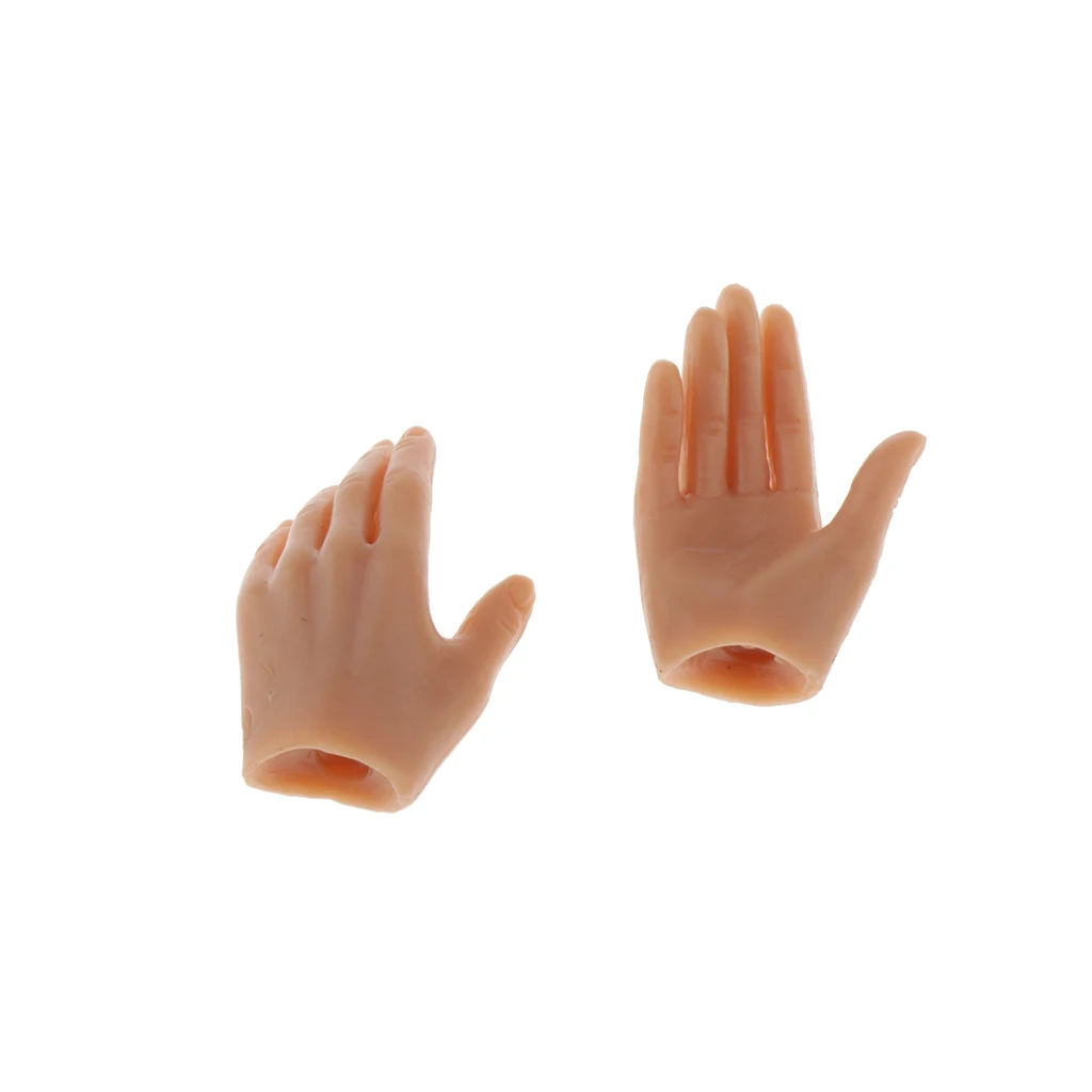 

2Pairs 1:6 Natural Skin Hands Model Set For 12'' CG CY Girl Figures