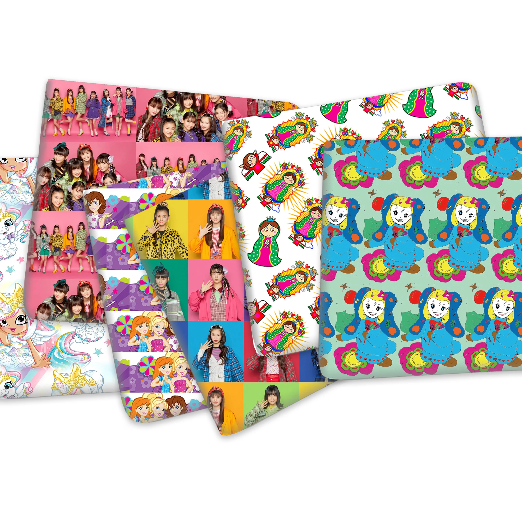 

50*145 см с героями мультфильмов для девочек; Серия печати полиэфирная хлопчатобумажная ткань для шитья стеганые ткани рукоделие Материал "сд...