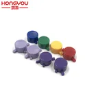 100 комплектов для Nintendo Super FC сменные кнопки контроллера для SNES Super NES пластиковые кнопки A B X Y Замена