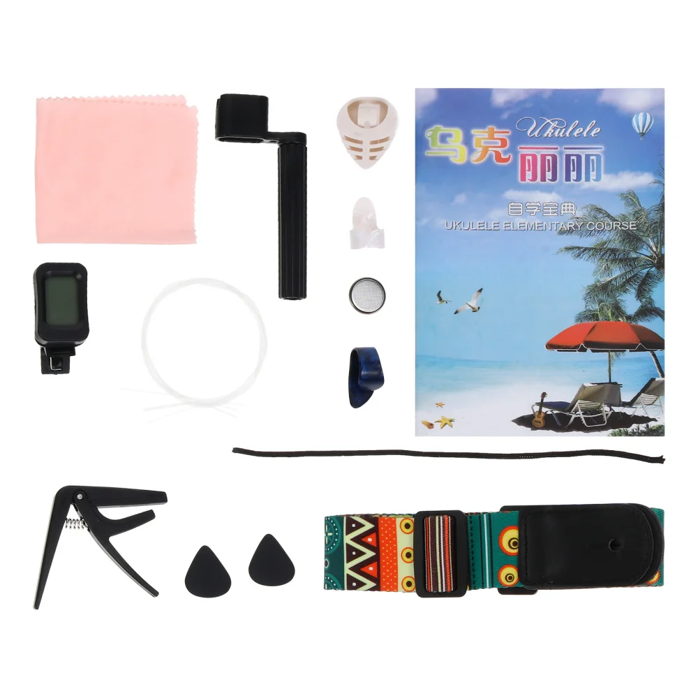 

1 Set Practical Ukulele Picks Instrument Playing Accessories Set Ukulele Tools