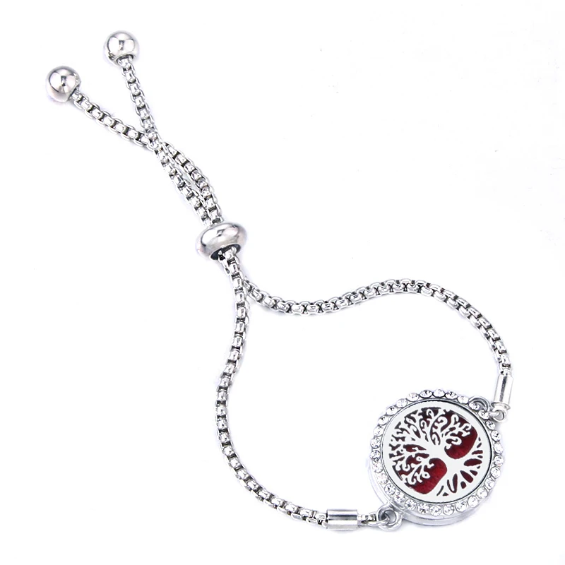 Новейшая модель браслет 316L с аромадиффузором аромадиффузионным регулируемый