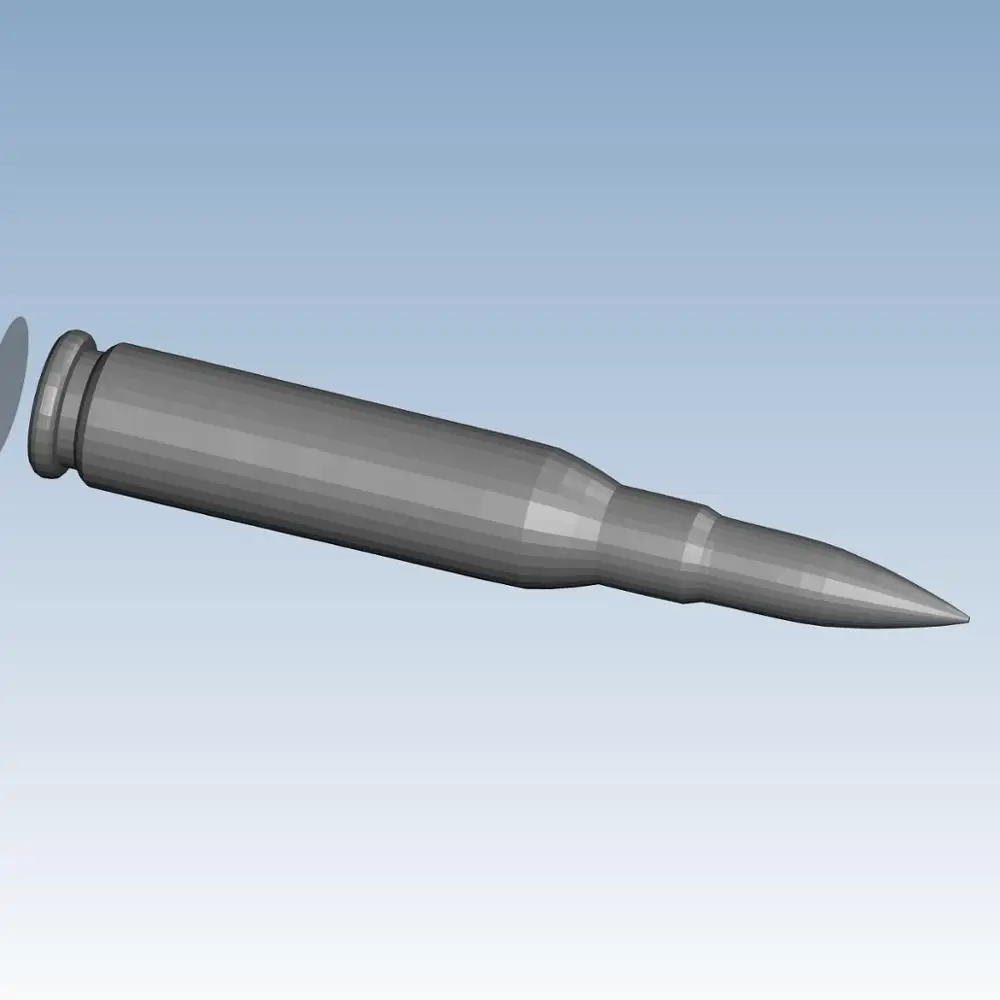 

Bullet Custom order highqualityhighprecision digital models 3D printing service Classic objects ST2204