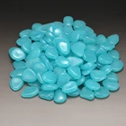 100 шт. садовые Светящиеся в темноте декоративные светящиеся камни, галька, открытый аквариум, украшения, камни, аквариум, разные цвета