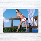 Популярная Красивая Картина на холсте с длинными ногами, современные плакаты, принты, настенные художественные картины для спальни, украшения гостиной