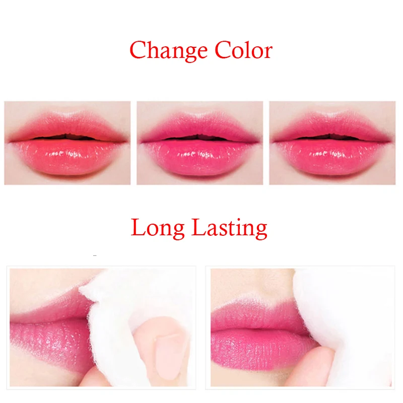 Натуральный Увлажняющий бальзам для губ волшебный макияж меняющий цвет от