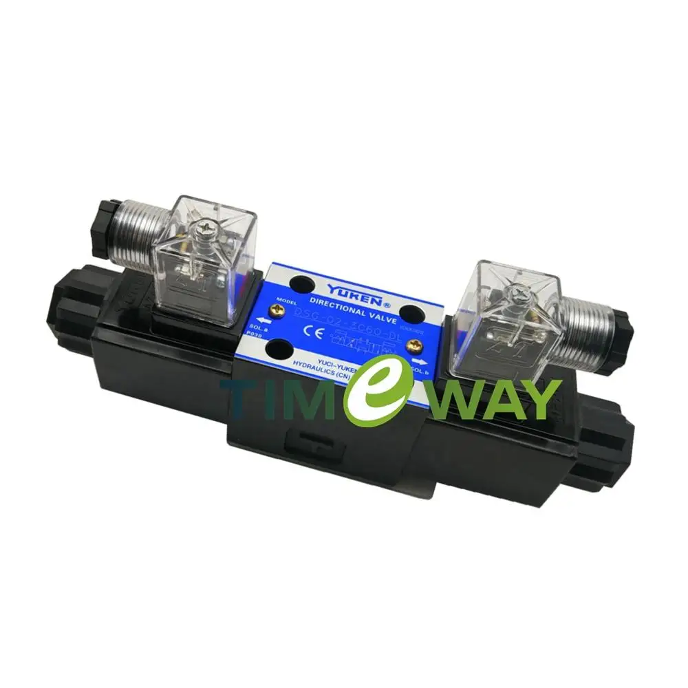 Электромагнитный клапан DSG 02 3C60 DL DC24V AC220V прямоугольный регулирующий