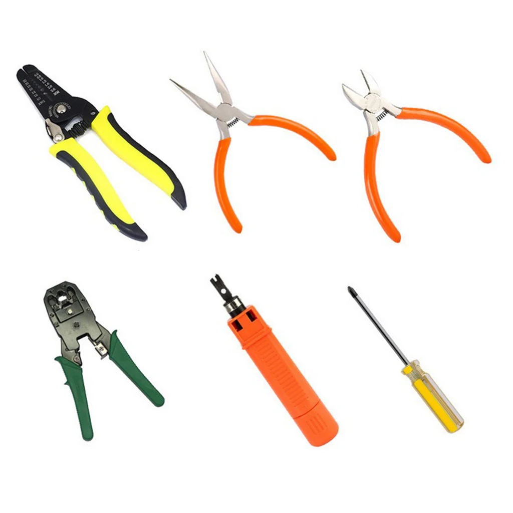 

16 In 1 Network Repair Tool Kit Cable Crimper Plier Wire Stripper