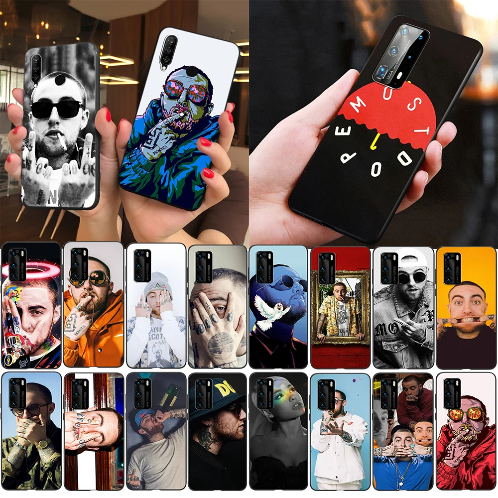 Z131 Mac Miller Malcolm McCormick Мягкий силиконовый чехол для Huawei Nova 4 5 6 7 Pro 5i 5T SE Smart TPU